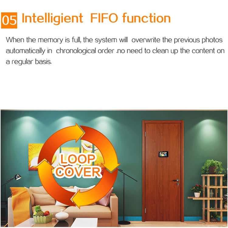 M4300B 4.3 inch TFT Color Display Screen 2.0MP Security Camera Video Smart Doorbell, M4300B M4300B 4.3 inch TFT Color Display Screen 2.0MP Security Camera Video Smart Doorbell, M4300B